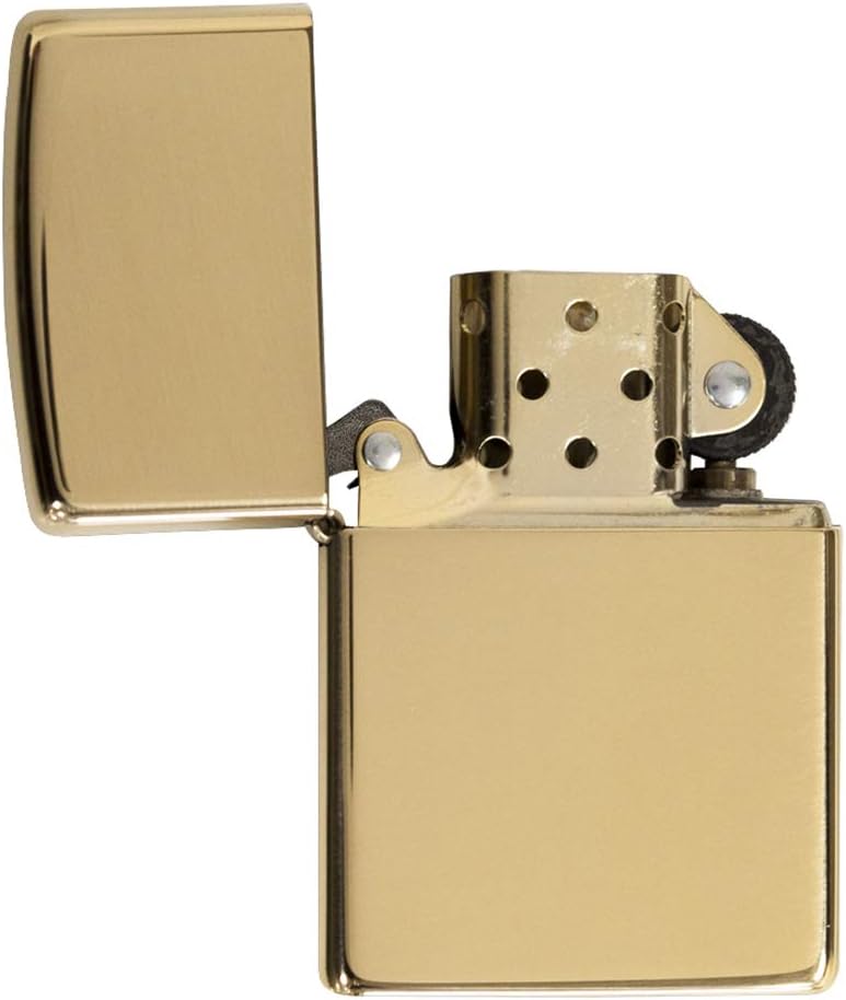 Zippo 204B Messing, 1 x 3,5 x 5,5 cm Brushed Brass, Brushed Brass