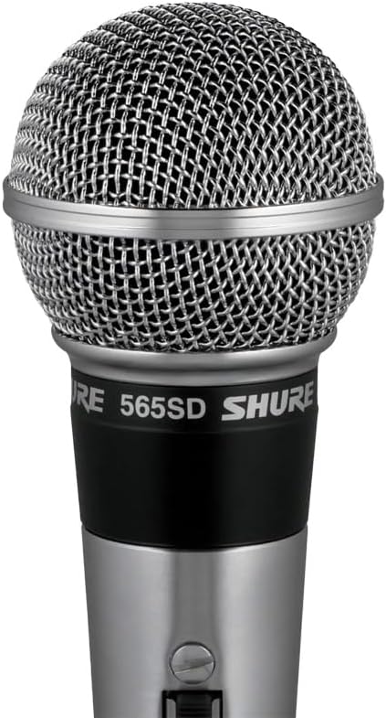Shure 565SD-LC Dynamisches Gesangsmikrofon mit Nierencharakteristik und An/Aus-Schalter (Vorgänger d
