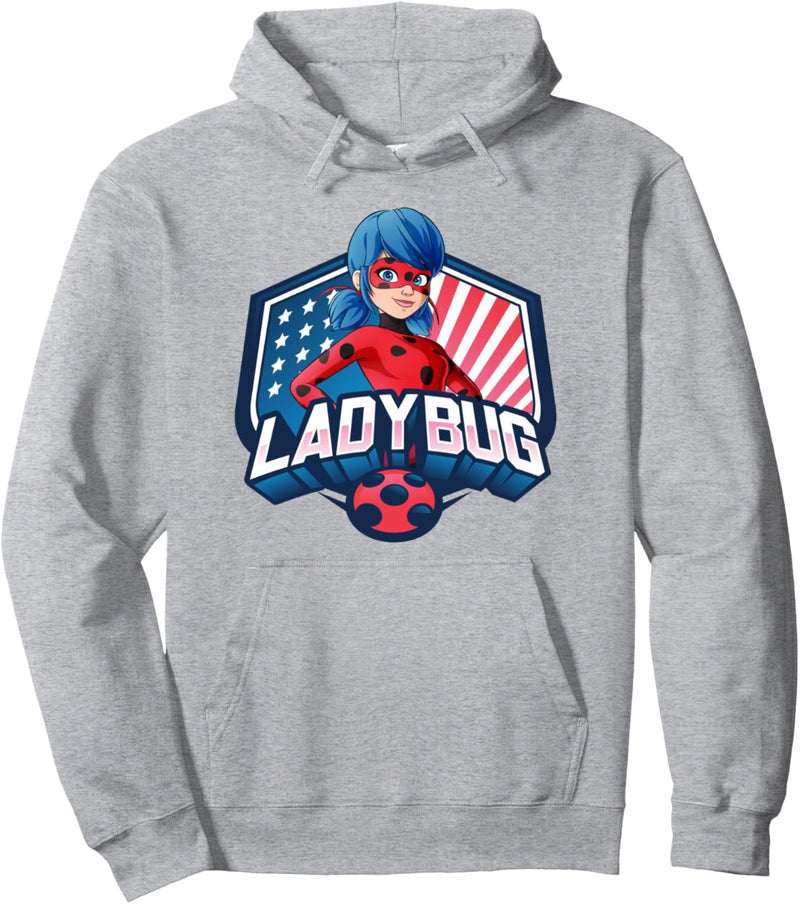 Miraculous Ladybug New York Anstecker Pullover Hoodie