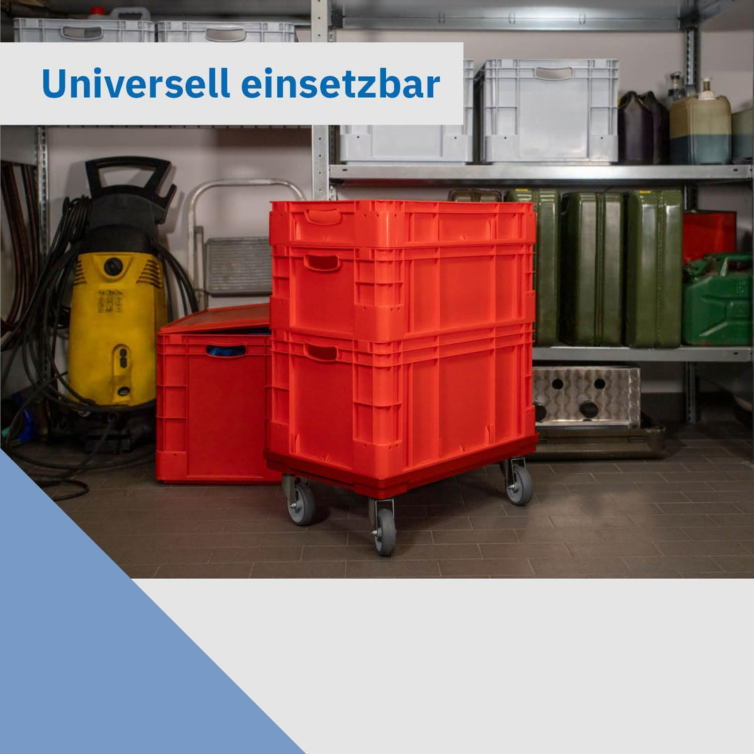 Eurobehälter 600x400mm / 60x40cm | Verschiedene Höhen und Farben/Stapelbehälter | Stapelbox | Transp