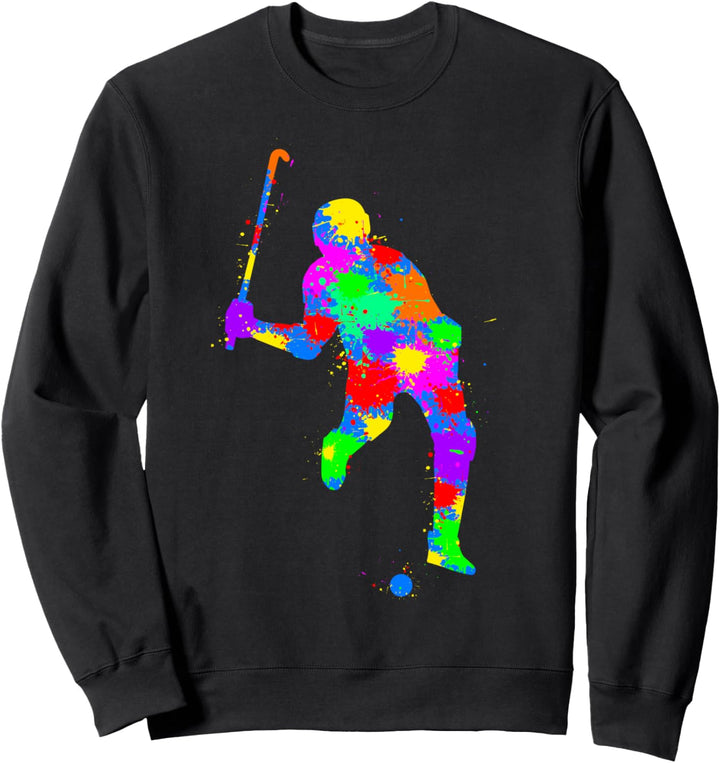 Feldhockey Hockey Hockeyspieler Kinder Jungen Sweatshirt