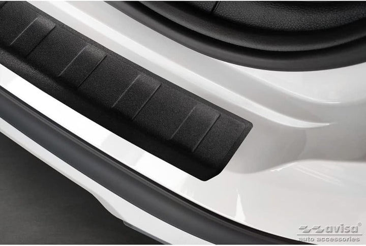 Avisa Matt-Schwarz Edelstahl Heckstossstangenschutz kompatibel mit Seat Ateca 2016-2020 & FL 2020- '