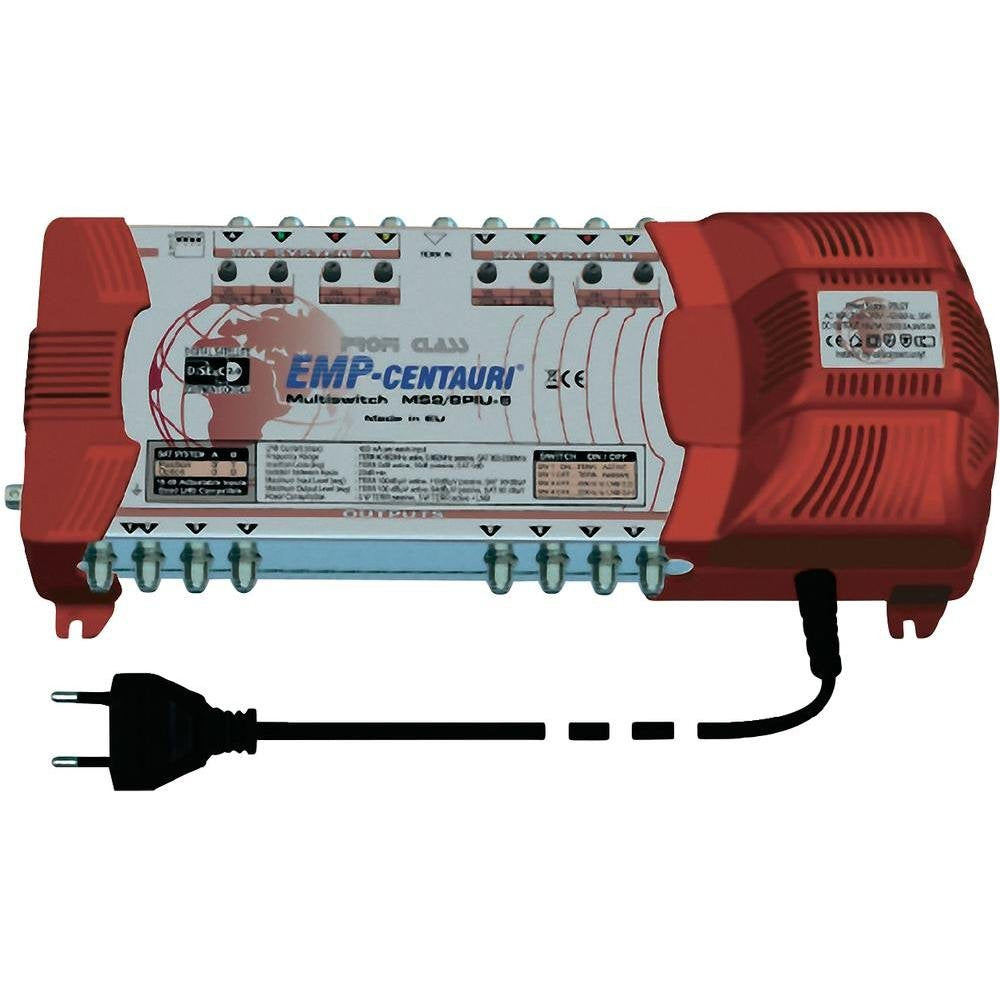 EMP MS9/8-PIU-5 DiSEqC Multischalter 9/8 mit Netzteil