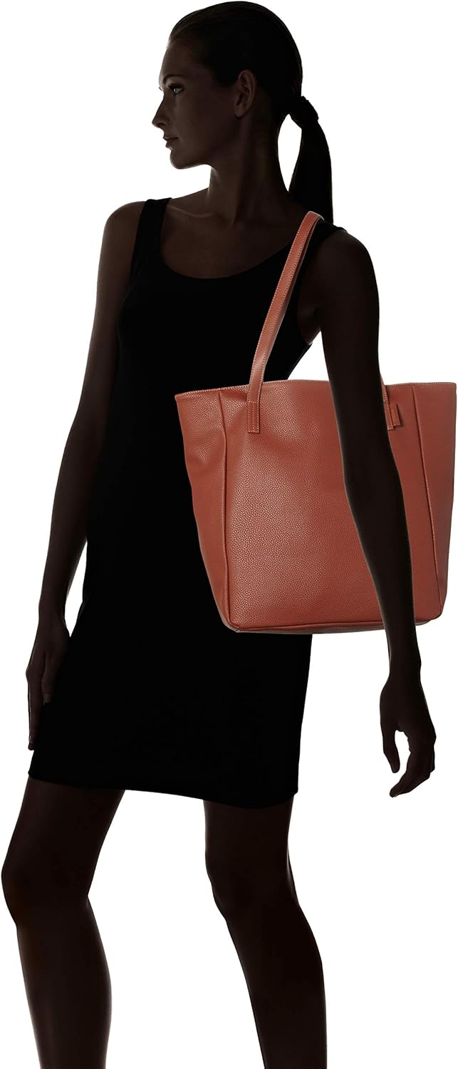 DENIM TOM TAILOR bags Arona Damen Shopper Umhängetasche 41,00 x 14 x 35 Cognac, 41,00 x 14 x 35 Cogn