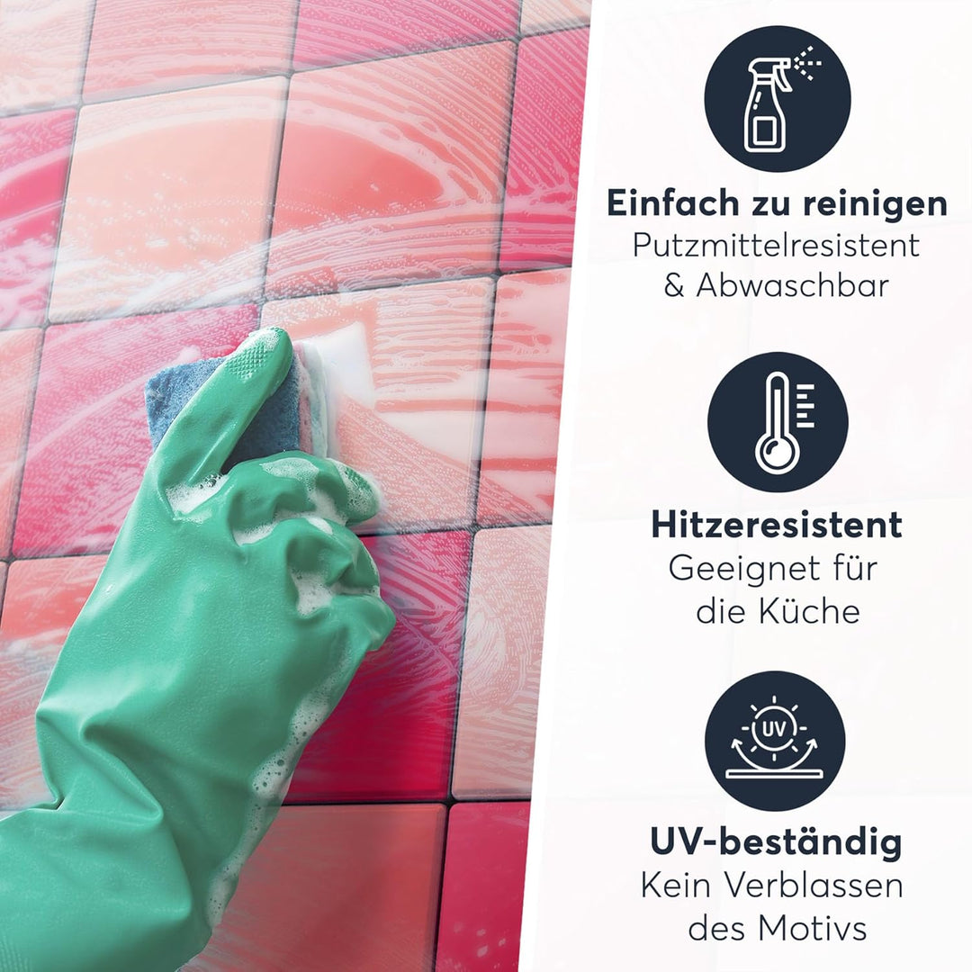 Fliesenmosaik I Klebefolie Fliesen Sticker Aufkleber Bad u. Küche Fliesen Wand Deko - Fliesen renovi