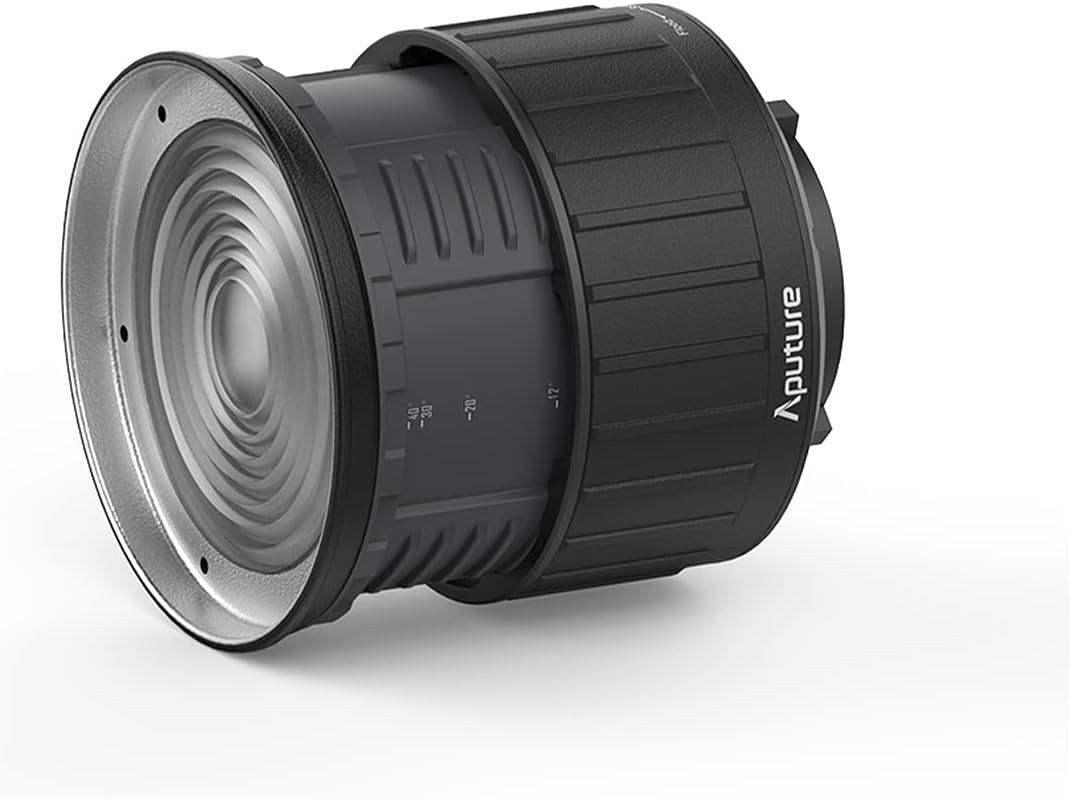 Aputure Fresnel 2X - Doppelobjektiv-Design, Kompatibel mit Bowens-Mount für Aputure LS 60/300 & Amar