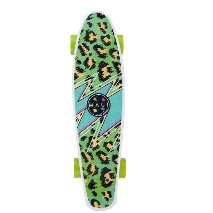 Mini-Cruiser, Motiv: KICKTAIL, Maui & Sons, 22 Zoll (22 Zoll) (Jungle Riot)