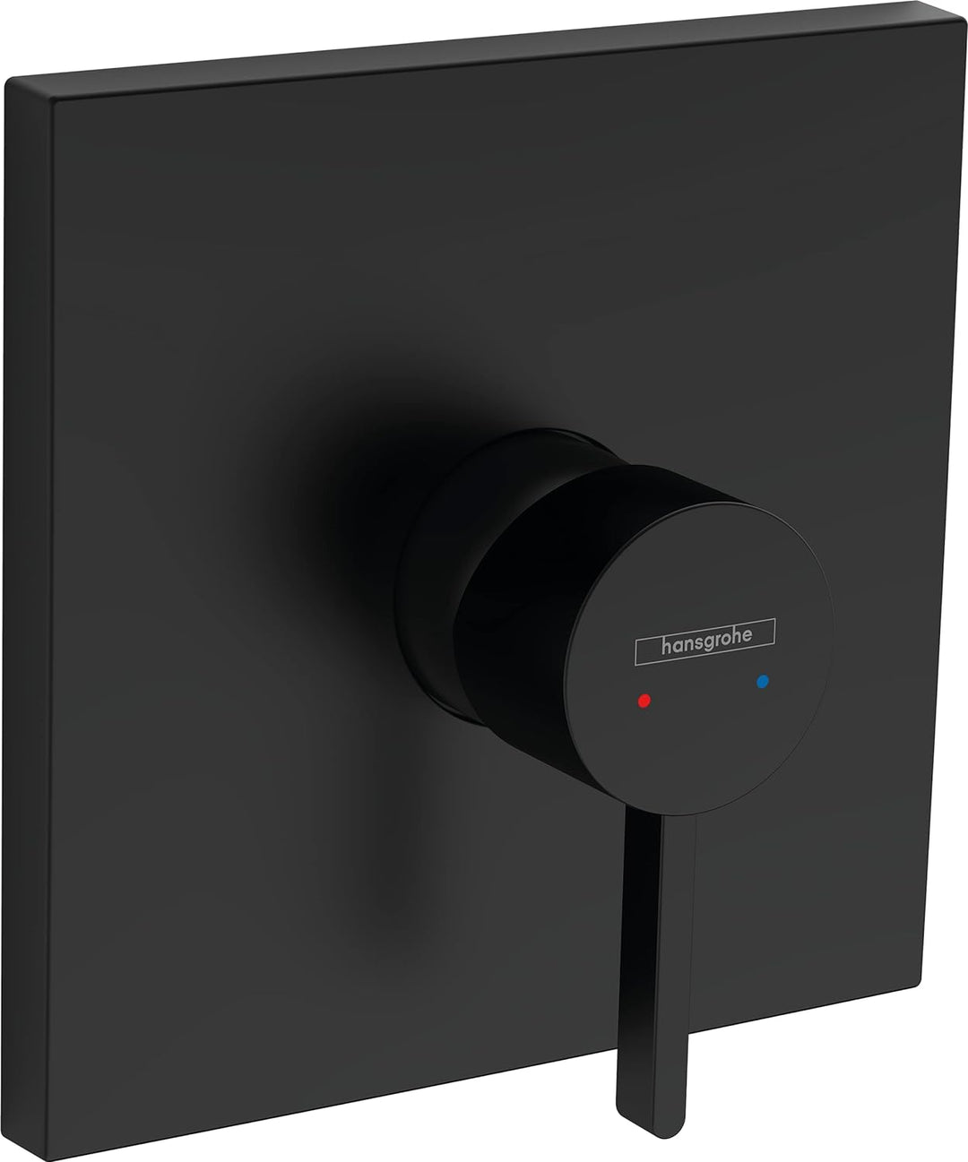 hansgrohe Wannenarmatur Finoris, Unterputz Brausebatterie, Duscharmatur für 1 Funktion, Mattschwarz