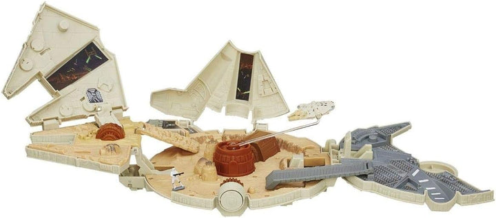 Star Wars The Force weckt Micro Machines Millennium Falcon Spielset