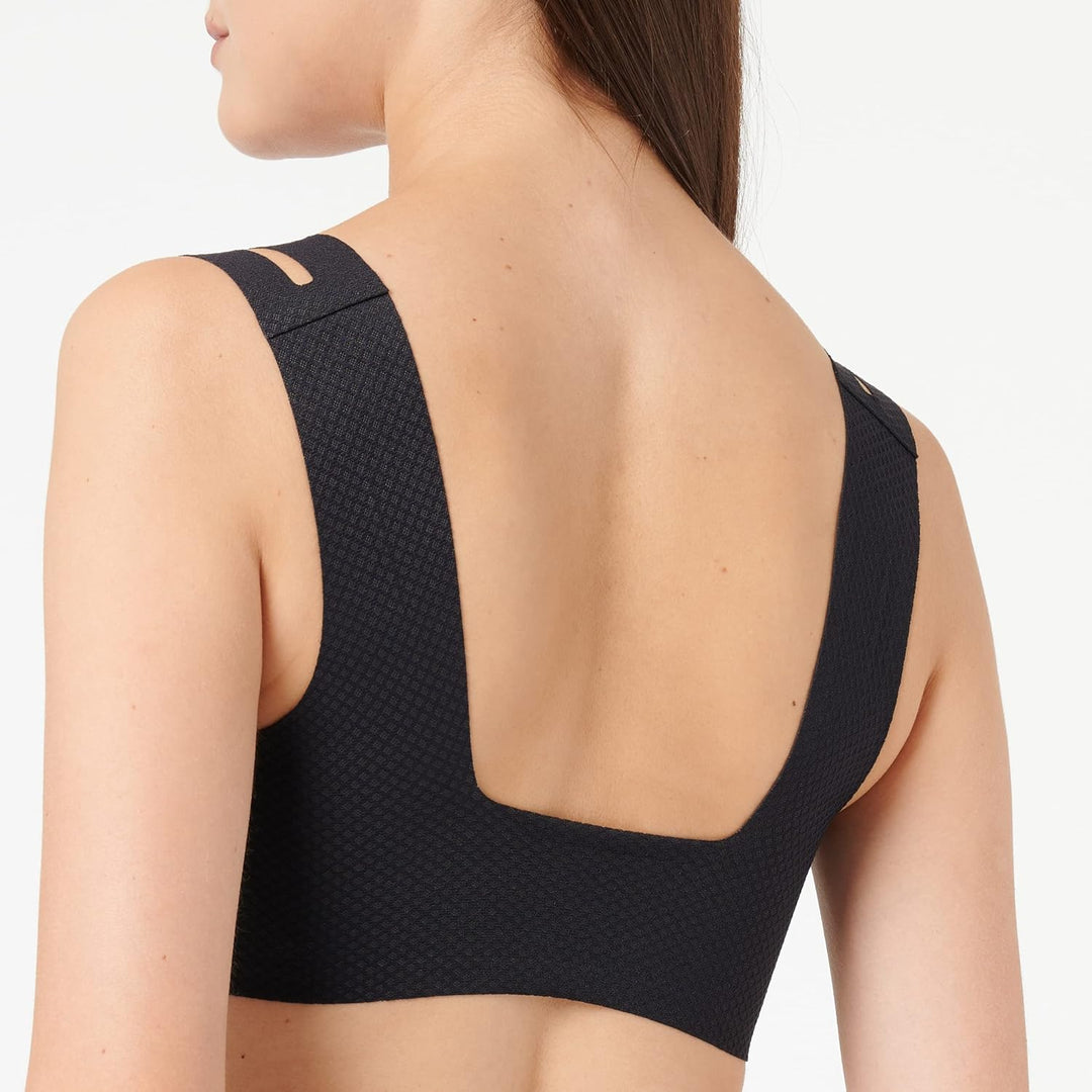 Sloggi Damen Zero Feel Flow Bralette Bustier L Schwarz, L Schwarz
