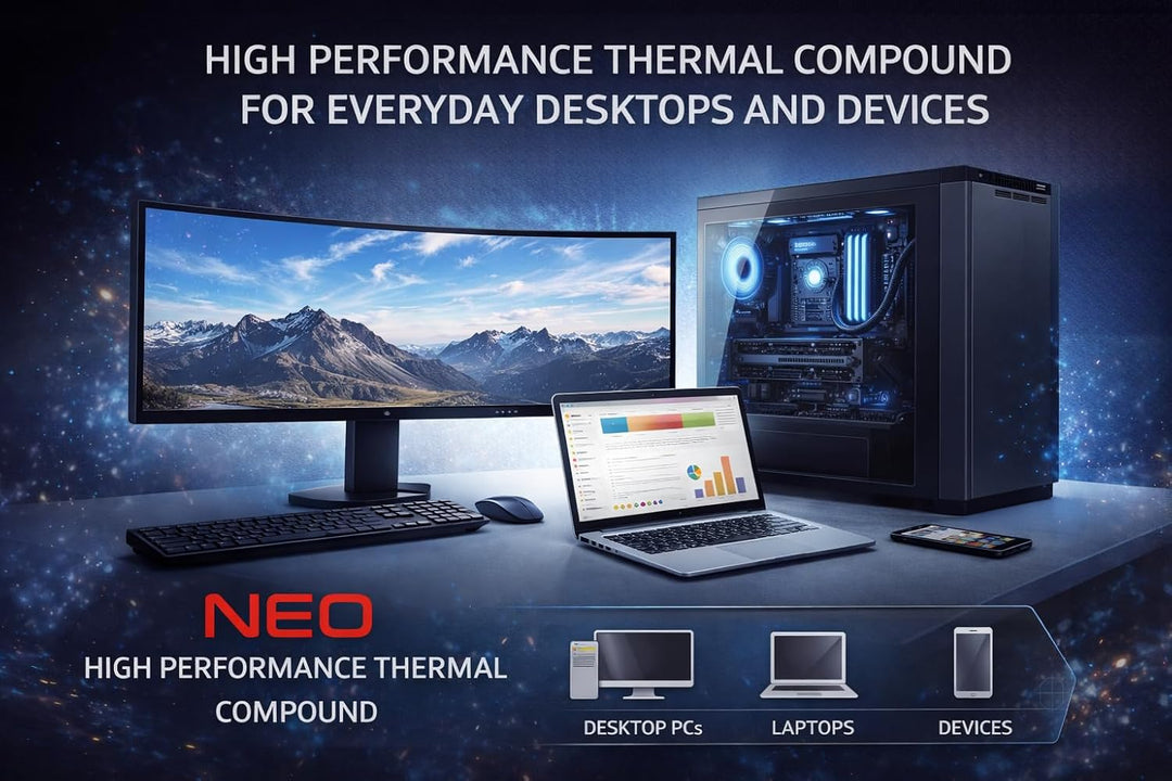 NEO Wärmeleitpaste 10g | Zuverlässige Thermal Paste für CPU GPU Gaming PC | für PS5, Laptop Konsolen