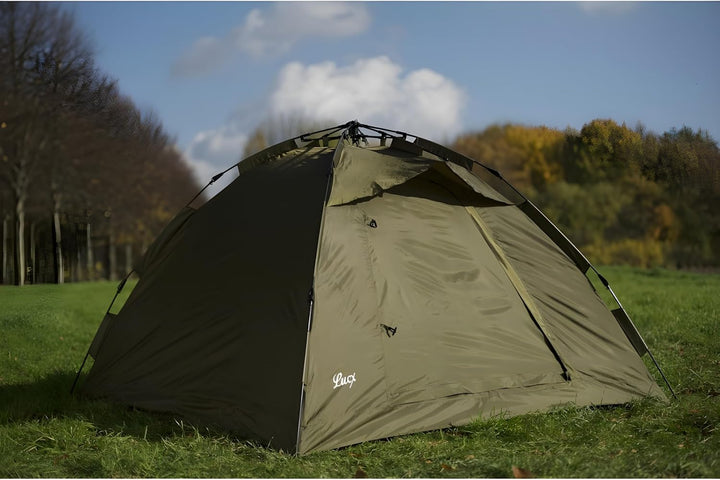 Lucx® Ruck Zuck Zelt/Angelzelt / 1-2 Man Bivvy / 1-2 Mann Karpfenzelt/Campingzelt/Sekundenzelt/Schne