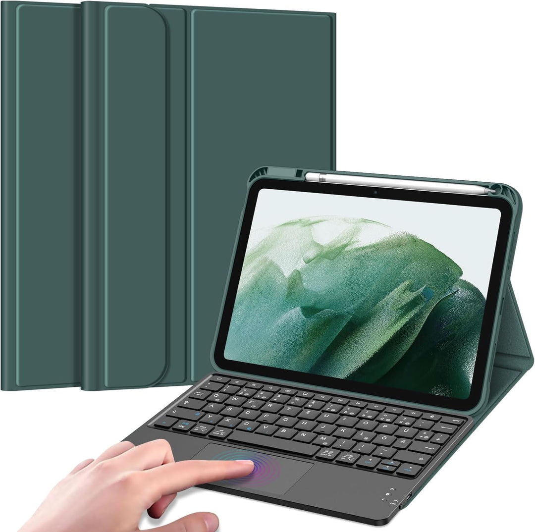 Fintie Tastatur Hülle für iPad 10. Generation 2022, iPad 10 Generation Hülle mit magnetisch Abnehmba