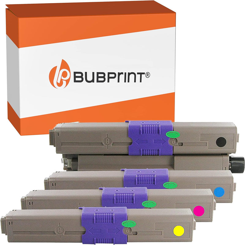 4 Toner kompatibel als Ersatz für Oki 44469803 44469706 44469705 44469704 für C310DN C330DN C510DN C