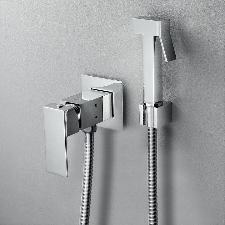 ESOP Bidet Handbrause Toilette Chrom Messing Bidet Handbrause Sprayer für Bidet Armaturen WC, Bidet