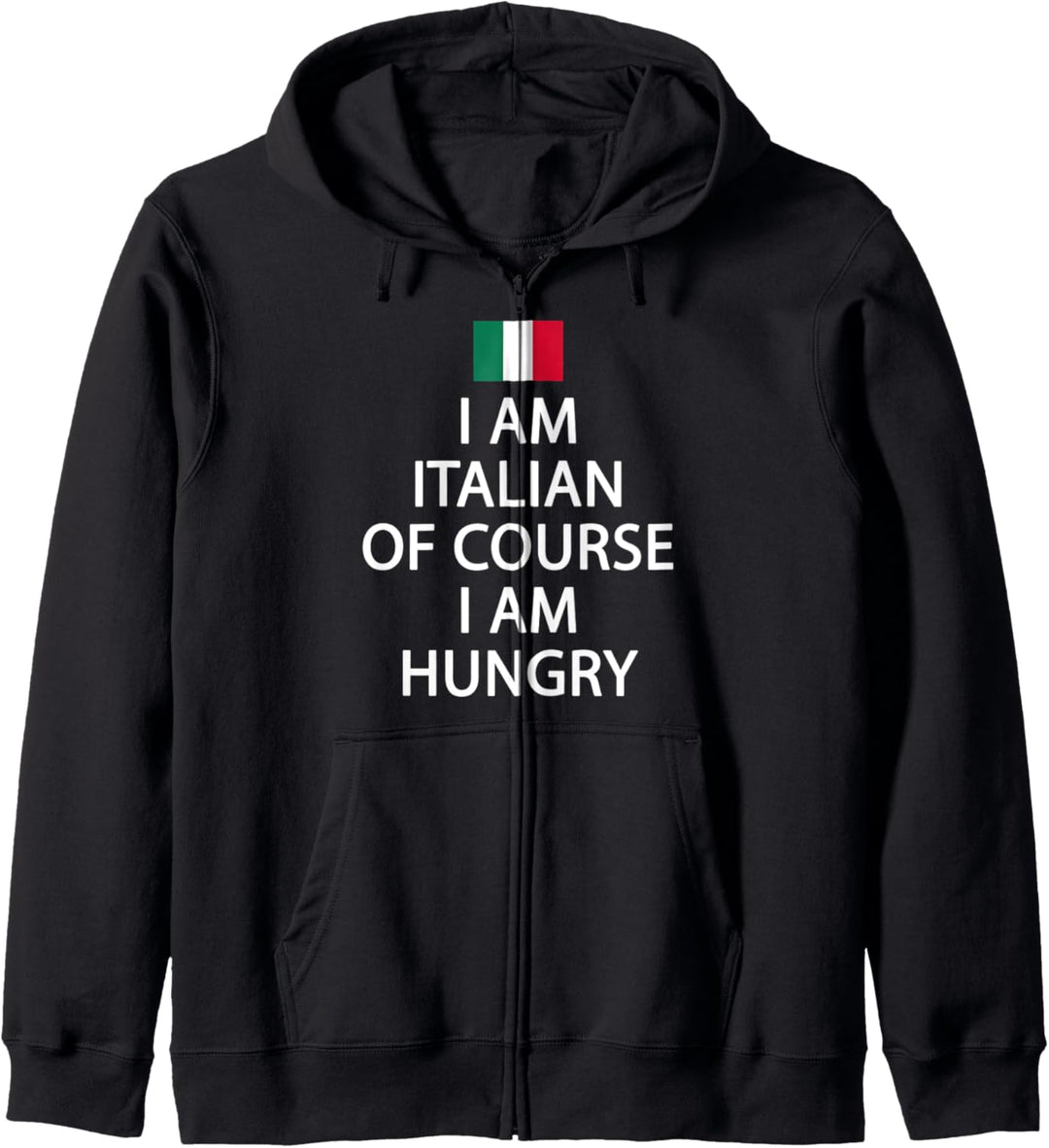 Italienische Flagge Italienische Abstammung, Komisch Italien Kapuzenjacke