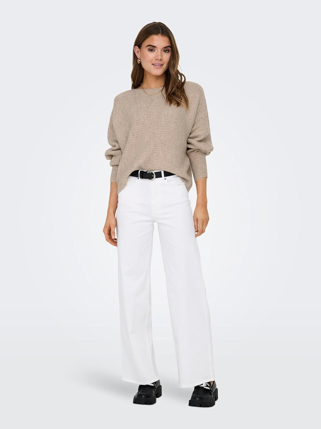 ONLY Damen Onldaniella L/S KNT Noos Pullover XS Nomad, XS Nomad