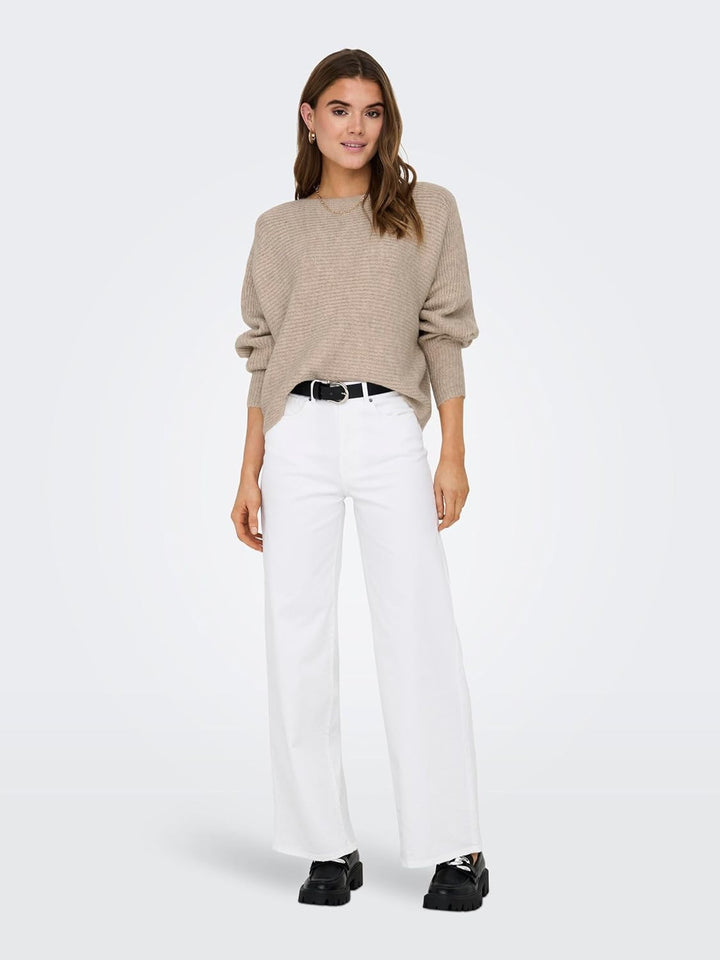 ONLY Damen Onldaniella L/S KNT Noos Pullover XS Nomad, XS Nomad