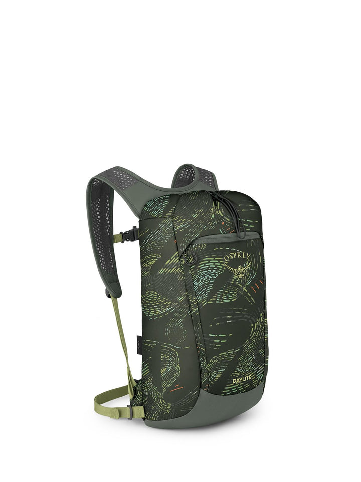 Osprey Unisex Daylite Cinch Pack Backpack (1er Pack) Einheitsgrösse Rattan Print/Rocky Brook, Einhei