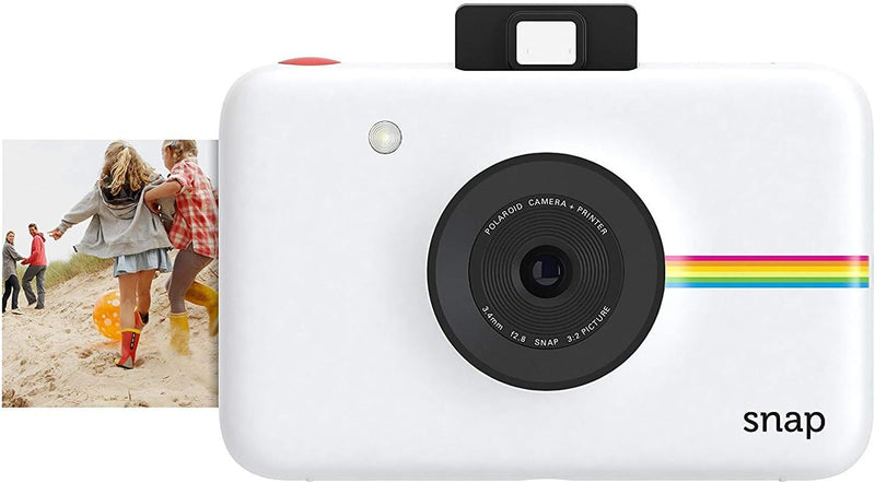 Polaroid Digitale Instant Snap Kamera mit ZINK Zero Ink Technologie, Weiss Weiss Snap Kamera, Weiss