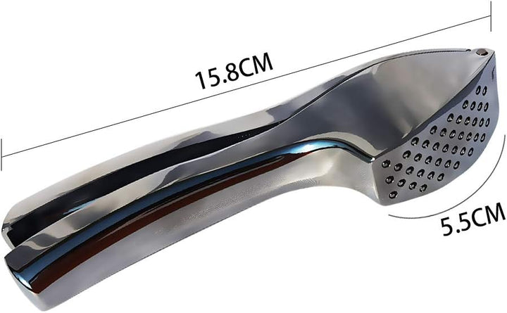 Knoblauchpresse，Edelstahl knoblauch presse Knoblauch crusher Profi garlic press knoblauchschneider，L