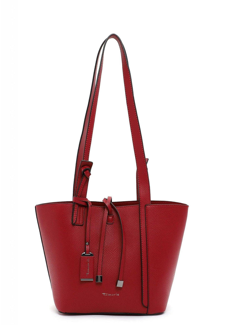 Tamaris Shopper Janika 32011 Damen Handtaschen Uni Einheitsgrösse Darkred 606, Einheitsgrösse Darkre