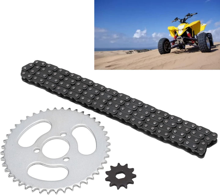 T8F Ritzel Vorne und Hinten, Kettenersatz Hochleistungs-T8F-Getriebekettensatz für Modifizierte Kart