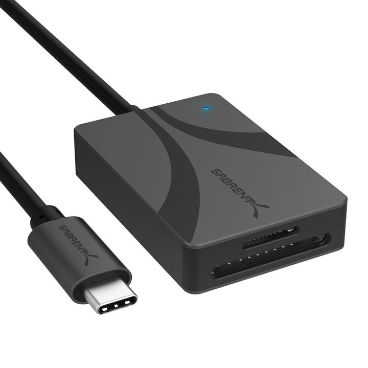 SABRENT SD, Micro SD USB C Kartenleser, USB 3.2 Speicherkartenleser, 312 MBps High Speed Externe Kar