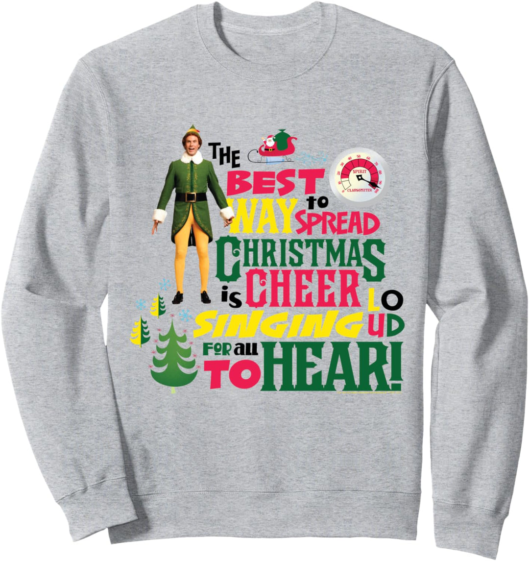 Weihnachten Elf Christmas Cheer Sweatshirt