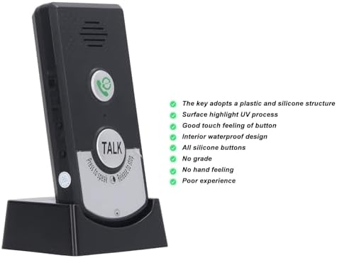 Drahtlose Intercom-Einheit, 2-Wege-Sprach-Intercom-Super-Long-Range-Wireless-Intercomunicador-wasser