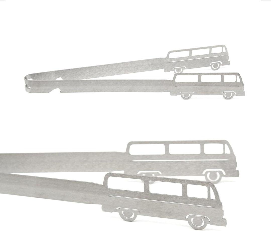 Grillzange Motiv Bulli, spülmaschinengeeignet, Geschenkidee, Männergeschenk, Vanlife, VW Bus, Buslif