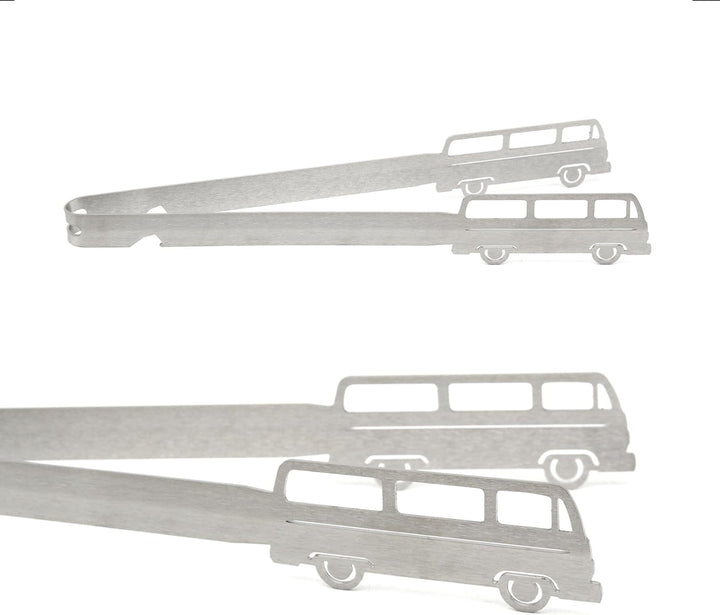 Grillzange Motiv Bulli, spülmaschinengeeignet, Geschenkidee, Männergeschenk, Vanlife, VW Bus, Buslif