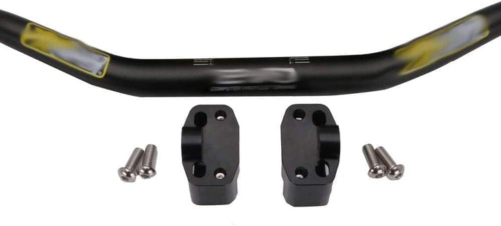 JFG RACING 28mm Motorrad Lenker,Motorrad 800MM Lenker Hand Fat Bar Pads Klemmhalterung für KX KXF YZ