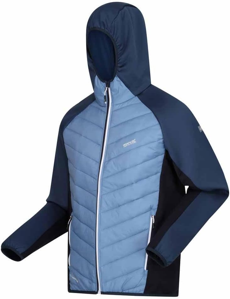 Regatta Herren Gepolsterter Mantel S Coronet Blue/Moonlight Denim, S Coronet Blue/Moonlight Denim