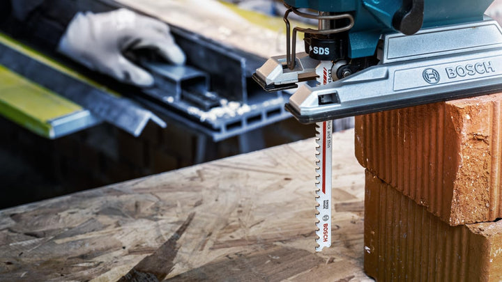 Bosch 2x EXPERT ‘Multi Material‘ T 367 XHM Stichsägeblatt (für Zäher Stahl, Aluminium, Holz mit Meta
