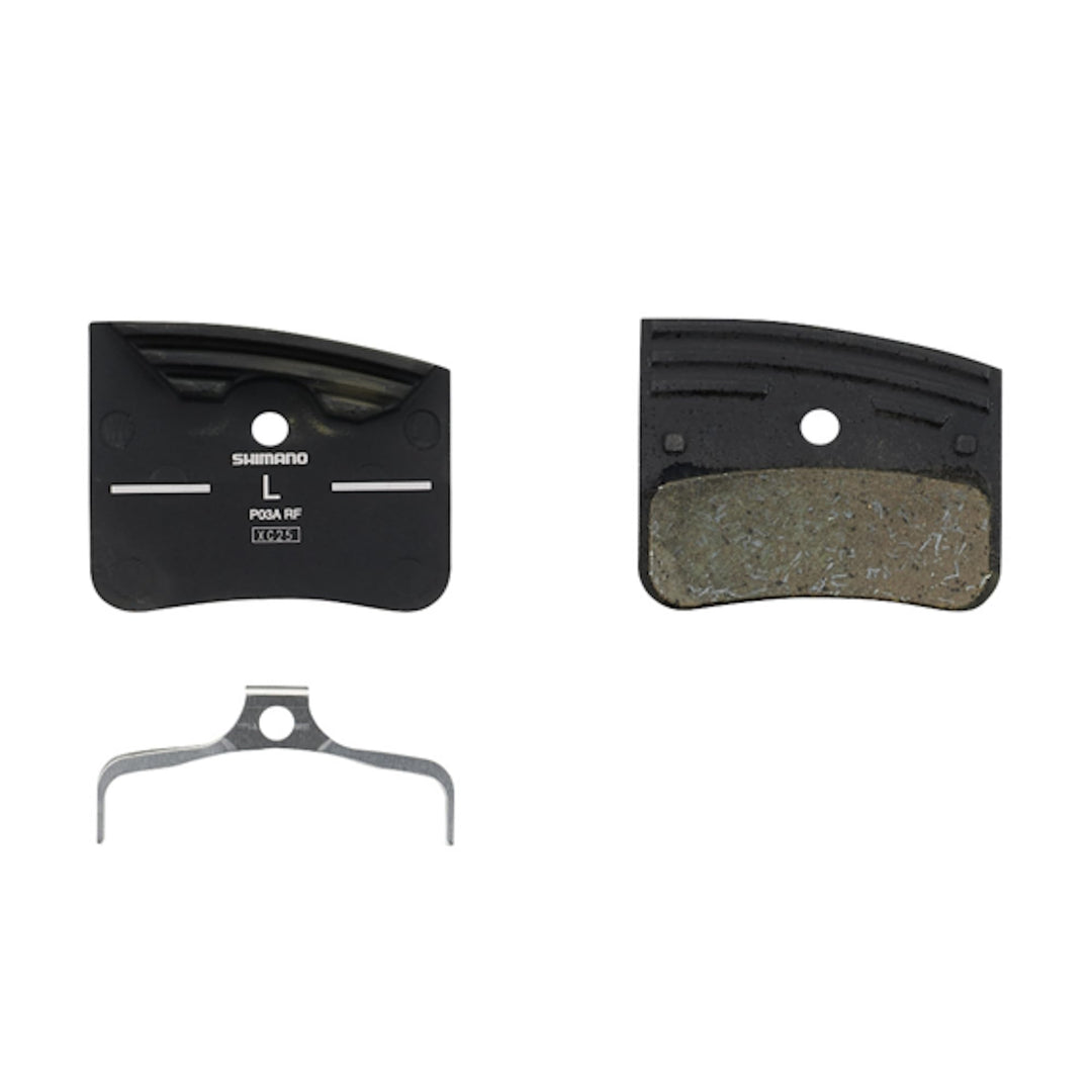 Shimano Disc Brake Pad Set Resin P03A Incl Spring/Split Pin 1Pair Angelzubehör für praktische Anwend