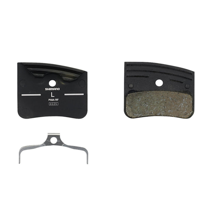 Shimano Disc Brake Pad Set Resin P03A Incl Spring/Split Pin 1Pair Angelzubehör für praktische Anwend
