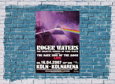 Roger Waters - Dark Side, Köln 2007 » Konzertplakat/Premium Poster | Live Konzert Veranstaltung | DI