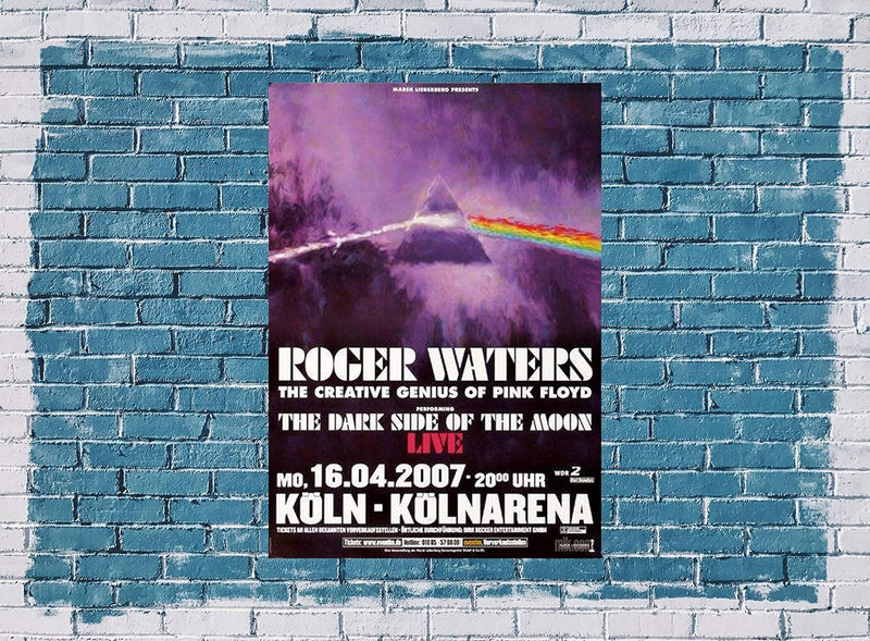 Roger Waters - Dark Side, Köln 2007 » Konzertplakat/Premium Poster | Live Konzert Veranstaltung | DI