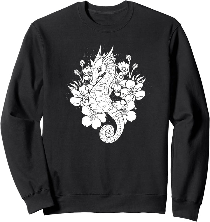 Goth Seepferdchen Okkult Mystisch - Gotisch Gothic Sweatshirt