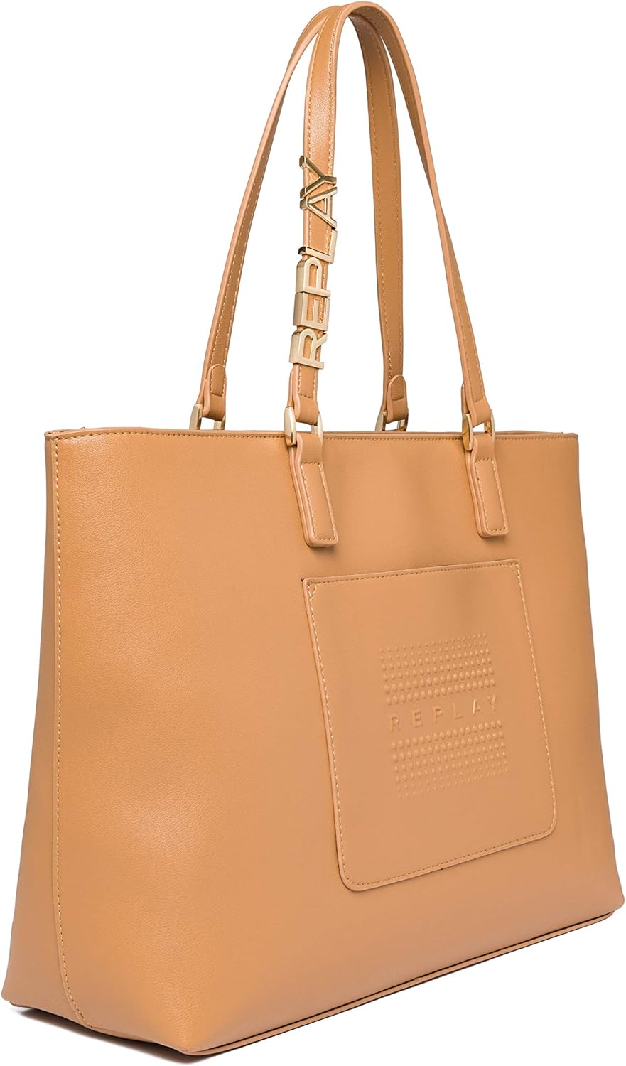 Replay Damen Fw3088 Henkeltasche 052 Pale Beige, 052 Pale Beige