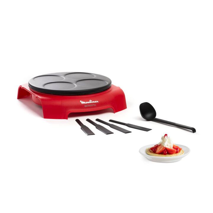 Moulinex Accessimo PY312511 Party Crêpe-Pfannkuchen-Set, Antihaftbeschichtung, Thermoplastisches Iso