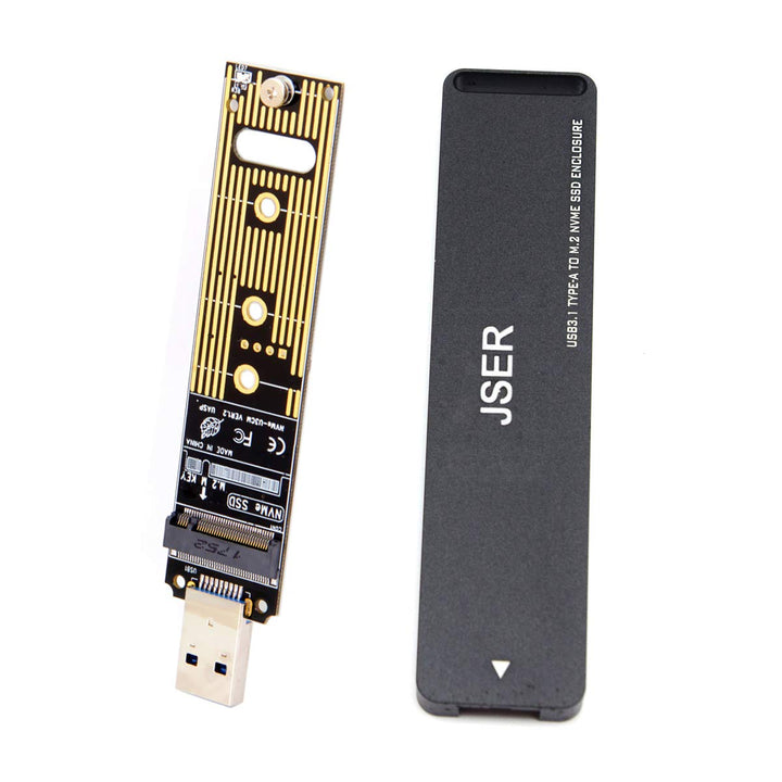 JSER USB 3.0 auf Nvme M-Key M.2 NGFF SSD Externer PCBA Konveter Adapterkarte Flash Disk Typ 10 Gbit/