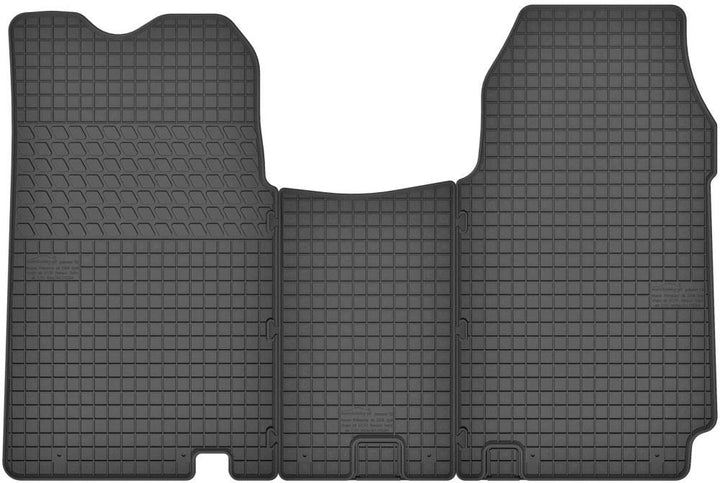 Fussmatten vorne für Opel Vivaro 1 2001-2014 Gummi Gummimatten, Vorne