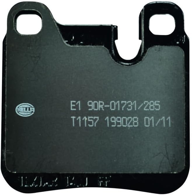 HELLA PAGID 8DB 355 008-491 Bremsbelagsatz - T1157 - Dicke/Stärke: 14.5mm - Bremssystem: Teves - für
