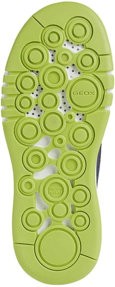 Geox Jungen J Aeranter Boy A Chukka Boot, Navy Lime Green