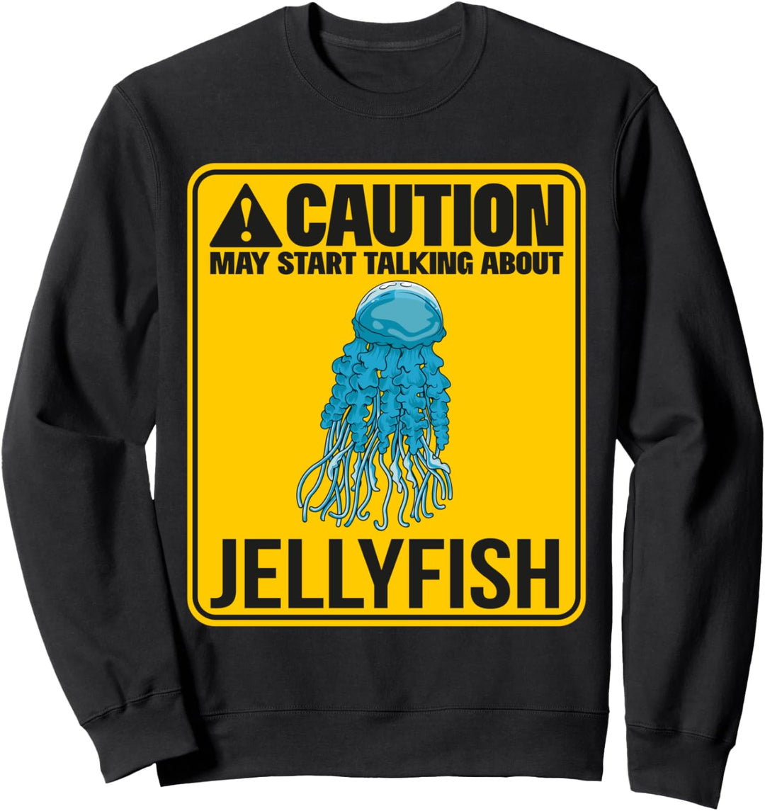Könnte über Quallen reden Medusa Qualle Sweatshirt