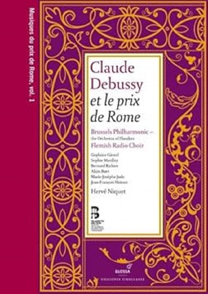 Debussy: Musiques du Prix de Rome, Audio-CD