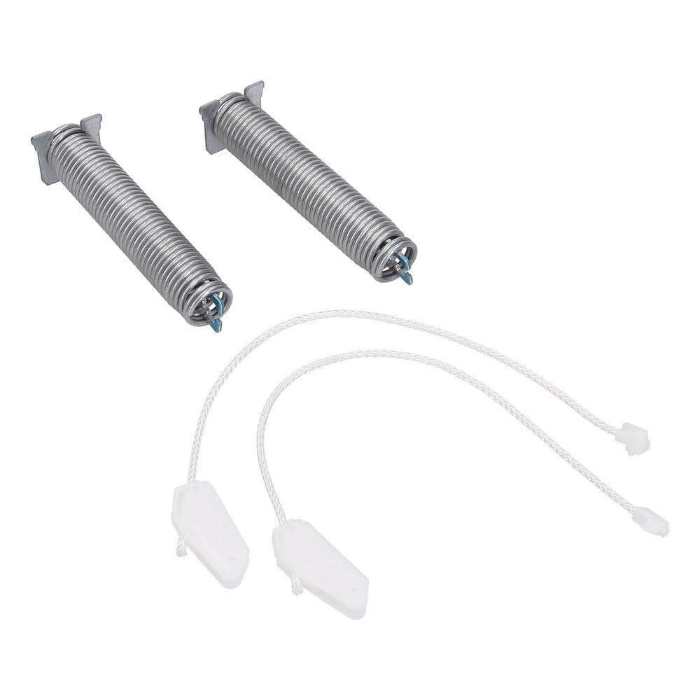 easyPART Kompatibel/Ersatz für BOSCH 00754874 Türscharnierfedern mit Seilzügen für Geschirrspüler