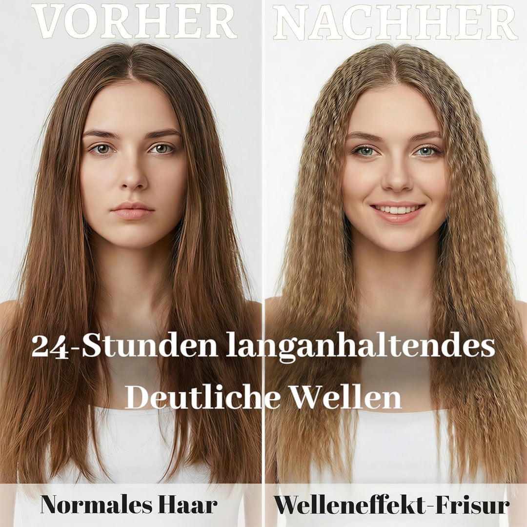 Kreppeisen für die Haare SAOSA Keramik Crimping iron for Hair Glätteisen Haarglätter Kreppeisen und